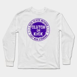 Clutch or Kick (Purple) [GTA] Long Sleeve T-Shirt